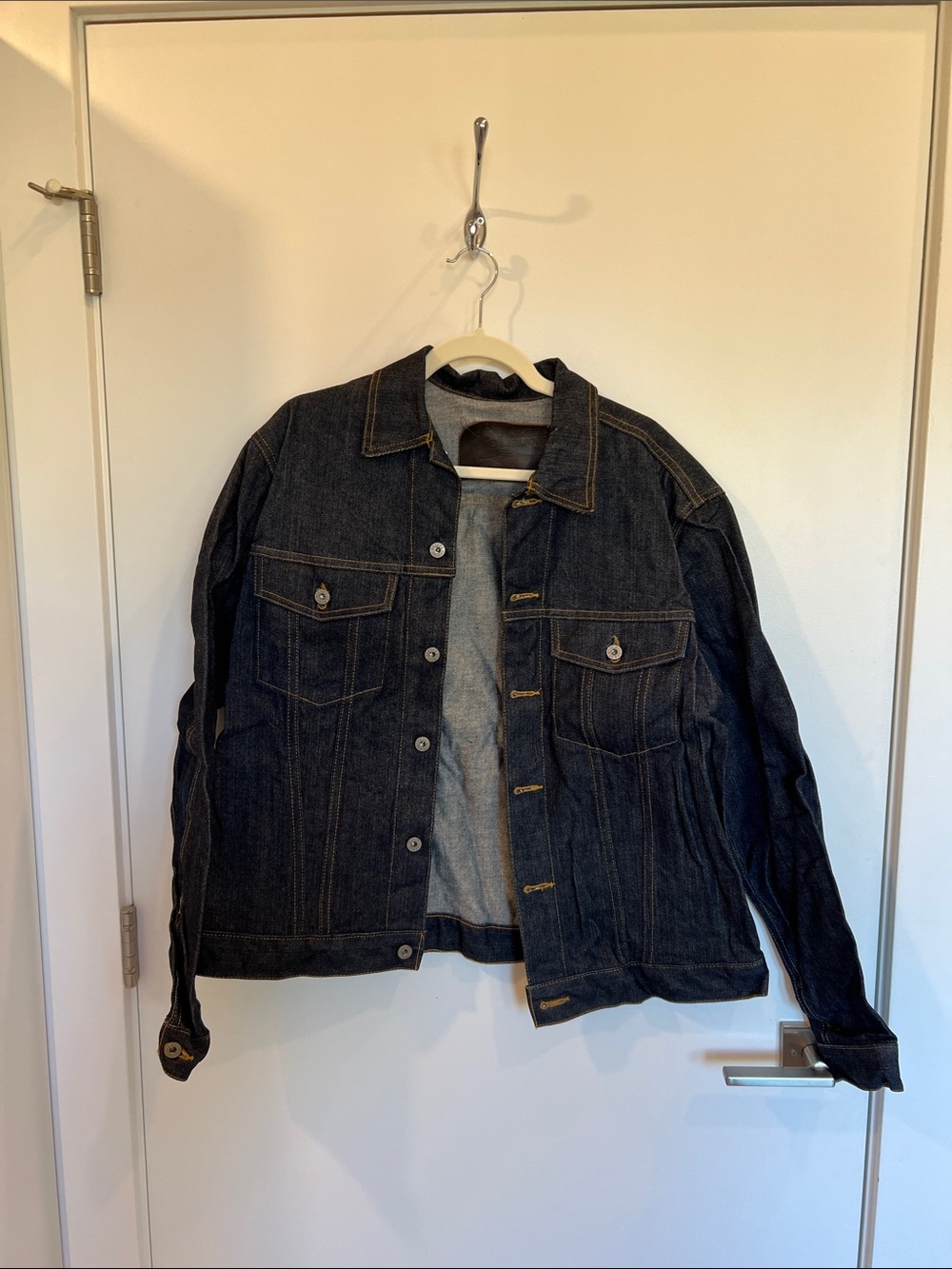 Naked & Famous Denim Dark Indigo Truckers Jacket